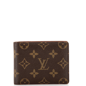 Louis Vuitton Slender Wallet Monogram Eclipse Canvas