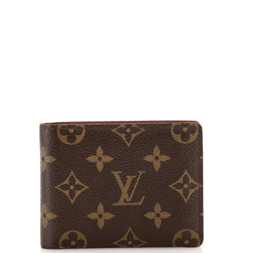 Louis Vuitton Slender Wallet Monogram Eclipse Canvas