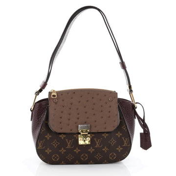 Louis Vuitton Majestueux Shoulder Bag Monogram Canvas and Exotics