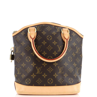 Louis Vuitton Lockit Handbag Monogram Canvas PM