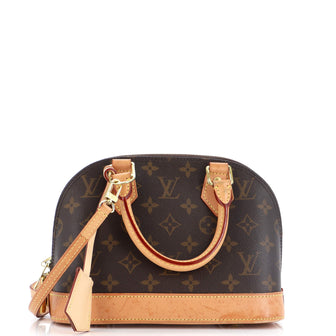 Louis Vuitton Alma Handbag Monogram Canvas BB