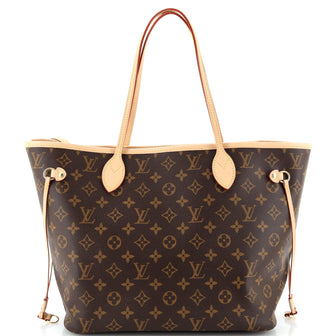 Louis Vuitton Neverfull NM Tote Monogram Canvas MM