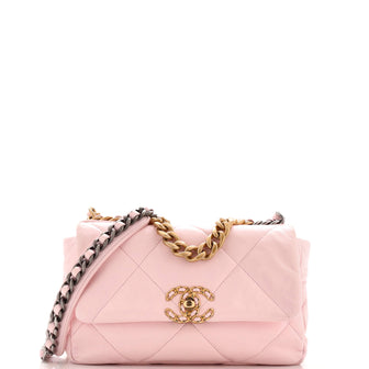 Chanel 19 Flap Bag Quilted Leather Medium