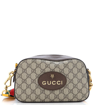 Gucci Neo Vintage Camera Messenger Bag GG Coated Canvas