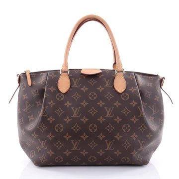 Louis Vuitton Turenne Handbag Monogram Canvas MM Brown 2630901