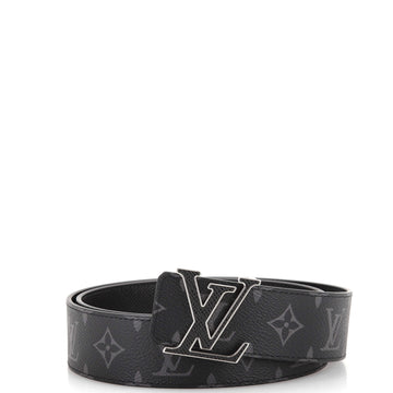 Louis Vuitton LV Initiales Reversible Belt Monogram Canvas and Leather Medium
