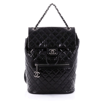 Chanel Mountain Backpack Quilted Glazed Calfskin Large 2631501