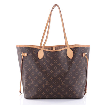 Louis Vuitton Neverfull Tote Monogram Canvas MM Brown 2632102