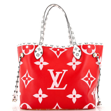 Louis Vuitton Neverfull NM Tote Limited Edition Colored Monogram Giant MM