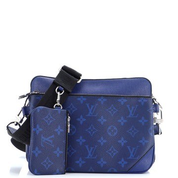 Louis Vuitton Trio Messenger Bag Reverse Monogram Eclipse Canvas
