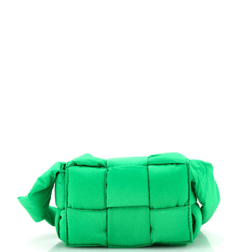 Bottega Veneta Cassette Crossbody Bag Maxi Intrecciato Nylon Extra Mini