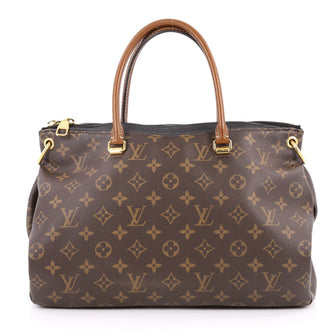 Louis Vuitton Pallas Tote Monogram Canvas Brown 2634701