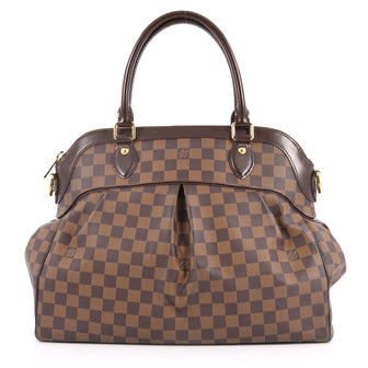 Louis Vuitton Trevi Handbag Damier GM Brown 2635101
