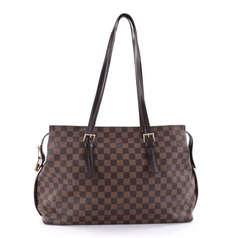 Louis Vuitton Chelsea Handbag Damier Brown 2635601