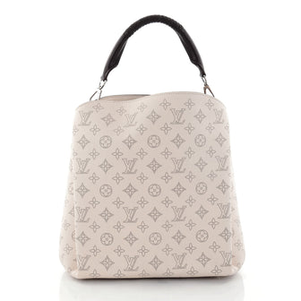 Louis Vuitton Babylone Handbag Mahina Leather PM Neutral 2637401