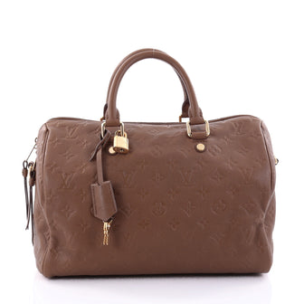 Louis Vuitton Speedy Bandouliere Bag Monogram Empreinte 2637501
