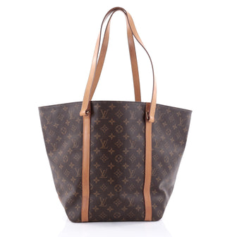 Louis Vuitton Shopping Sac Handbag Monogram Canvas MM 2638703