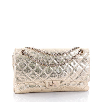 Chanel Reissue Flap Bag Metallic Quilted Aged Calfskin 2640002