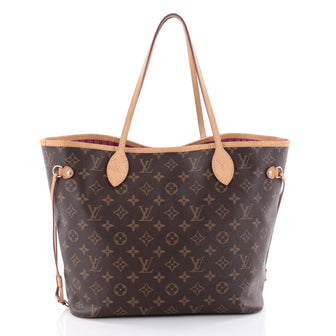 Louis Vuitton Neverfull NM Tote Monogram Canvas MM Brown 2641401