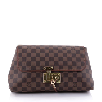 Buy Louis Vuitton Pochette Ascot Damier Brown 2642301