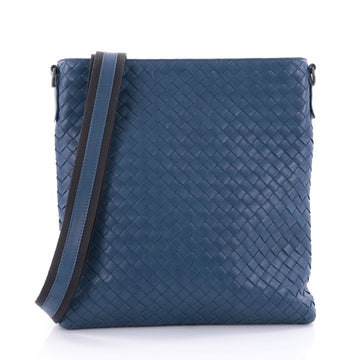 Bottega Veneta Flat Messenger Bag Intrecciato Nappa 2643601