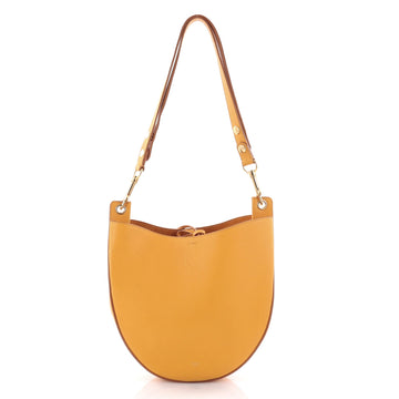 Celine Hobo NM Leather Small Yellow 2643905
