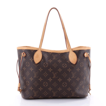 Louis Vuitton Neverfull NM Tote Monogram Canvas PM Brown 2644301