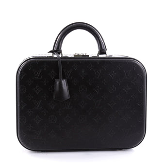 Louis Vuitton Valisette Handbag Monogram Glace Leather 2644603