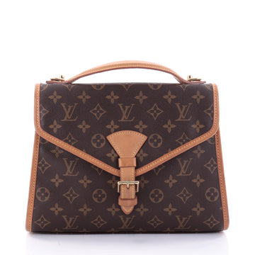 Louis Vuitton Beverly Briefcase Monogram Canvas PM Brown 2644801