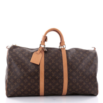 Louis Vuitton Keepall Bag Monogram Canvas 55 Brown 2646203