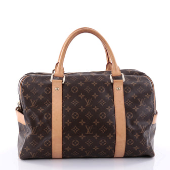 Louis Vuitton Carryall Handbag Monogram Canvas Brown 2647501