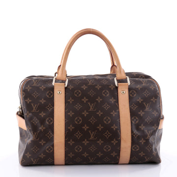Louis Vuitton Carryall Handbag Monogram Canvas Brown 2647501