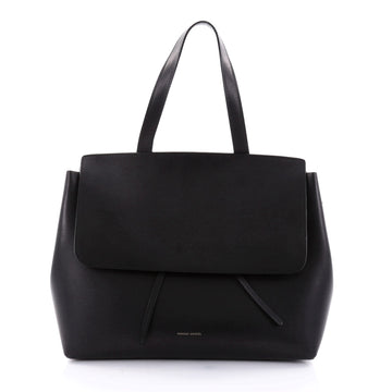 Mansur Gavriel Lady Bag Leather Medium Black 2647602