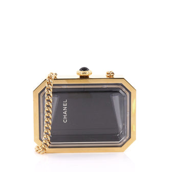 Chanel Premiere Watch Minaudiere Plexiglass Black 2647901