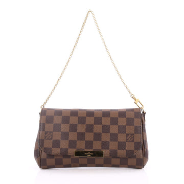 Louis Vuitton Favorite Handbag Damier PM Brown 2649701