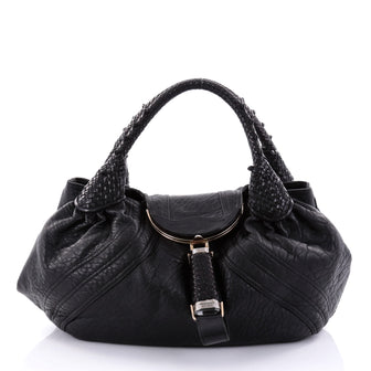 Fendi Spy Bag Leather Black 2654801