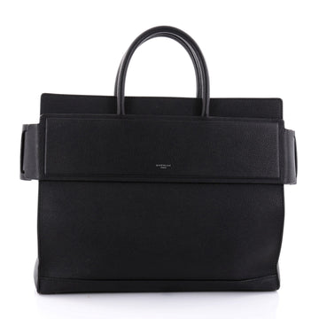 Givenchy Horizon Satchel Leather Medium Black 2657601