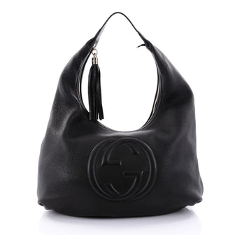 Gucci Soho Hobo Leather Large Black 2660901