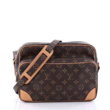 Louis Vuitton Nil Handbag Monogram Canvas 28 Brown 2661201