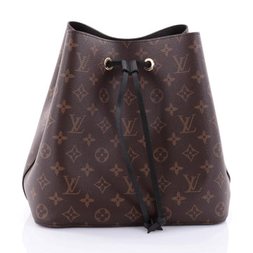 Louis Vuitton Neonoe Handbag Monogram Canvas Brown 2661701