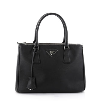  Prada Galleria Crossbody Bag Saffiano Leather Small black 2661901