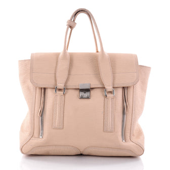 3.1 Phillip Lim Pashli Satchel Leather Large Neutral 2663501