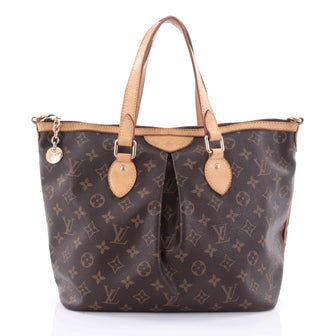 Louis Vuitton Palermo Handbag Monogram Canvas PM Brown 2663902