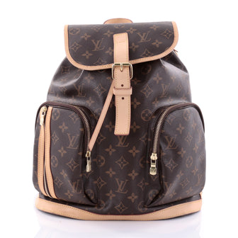 Louis Vuitton Bosphore Backpack Monogram Canvas Brown 2667001