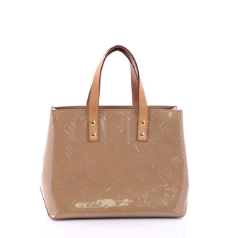 Louis Vuitton Reade Handbag Monogram Vernis PM Neutral 2670101