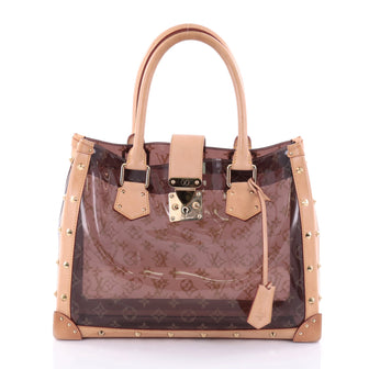 Louis Vuitton Ambre Neo Cabas Monogram Vinyl Brown 2671504