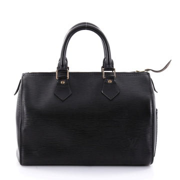 Louis Vuitton Speedy Handbag Epi Leather 25 Black 2674203