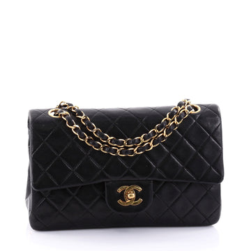 Chanel Vintage Classic Double Flap Bag Quilted Lambskin 2675601