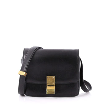 Celine Box Bag Smooth Leather Small Black 2675701