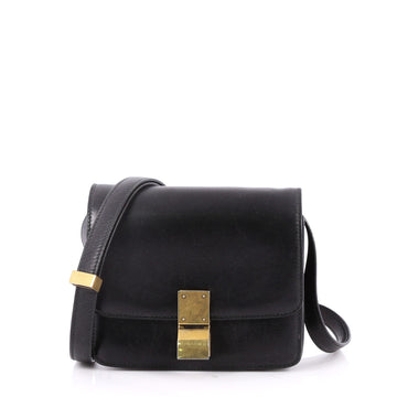 Celine Box Bag Smooth Leather Small Black 2675701